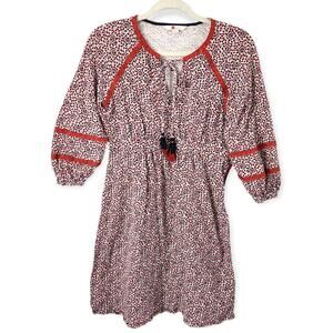 Boden Women's Heidi Jersey Midi Boho Dress Size 4R